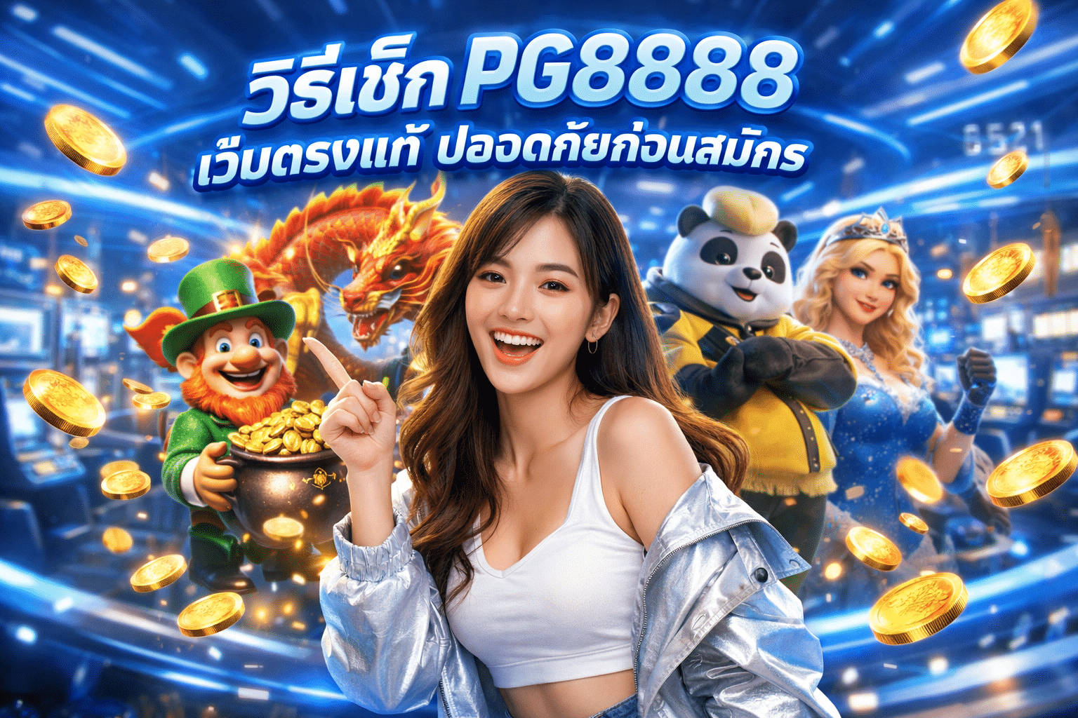 วิธีเช็ก PG8888 เว็บตรงแท้ ปลอดภัยก่อนสมัคร