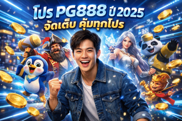 โปร PG8888 ปี 2025 จัดเต็ม คุ้มทุกโปร