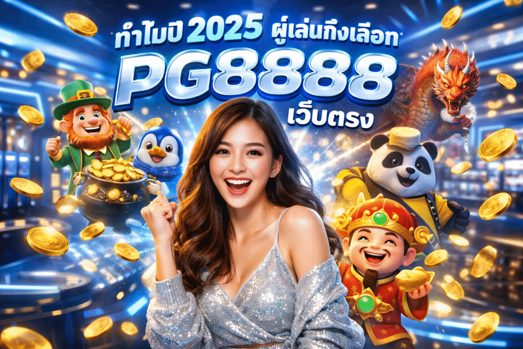 ทำไมปี 2025 ผู้เล่นถึงเลือก PG8888 เว็บตรง
