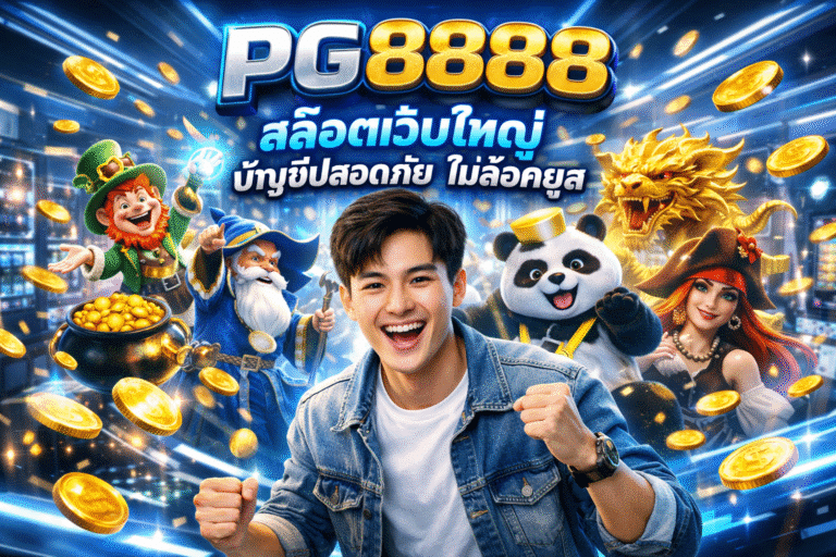 PG8888 สล็อตเว็บใหญ่ บัญชีปลอดภัย ไม่ล็อคยูส