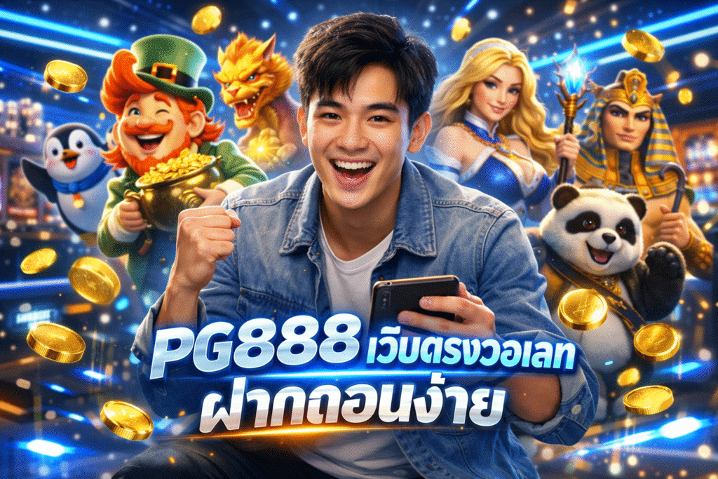 PG8888 เว็บตรงวอเลท ฝากถอนง่าย