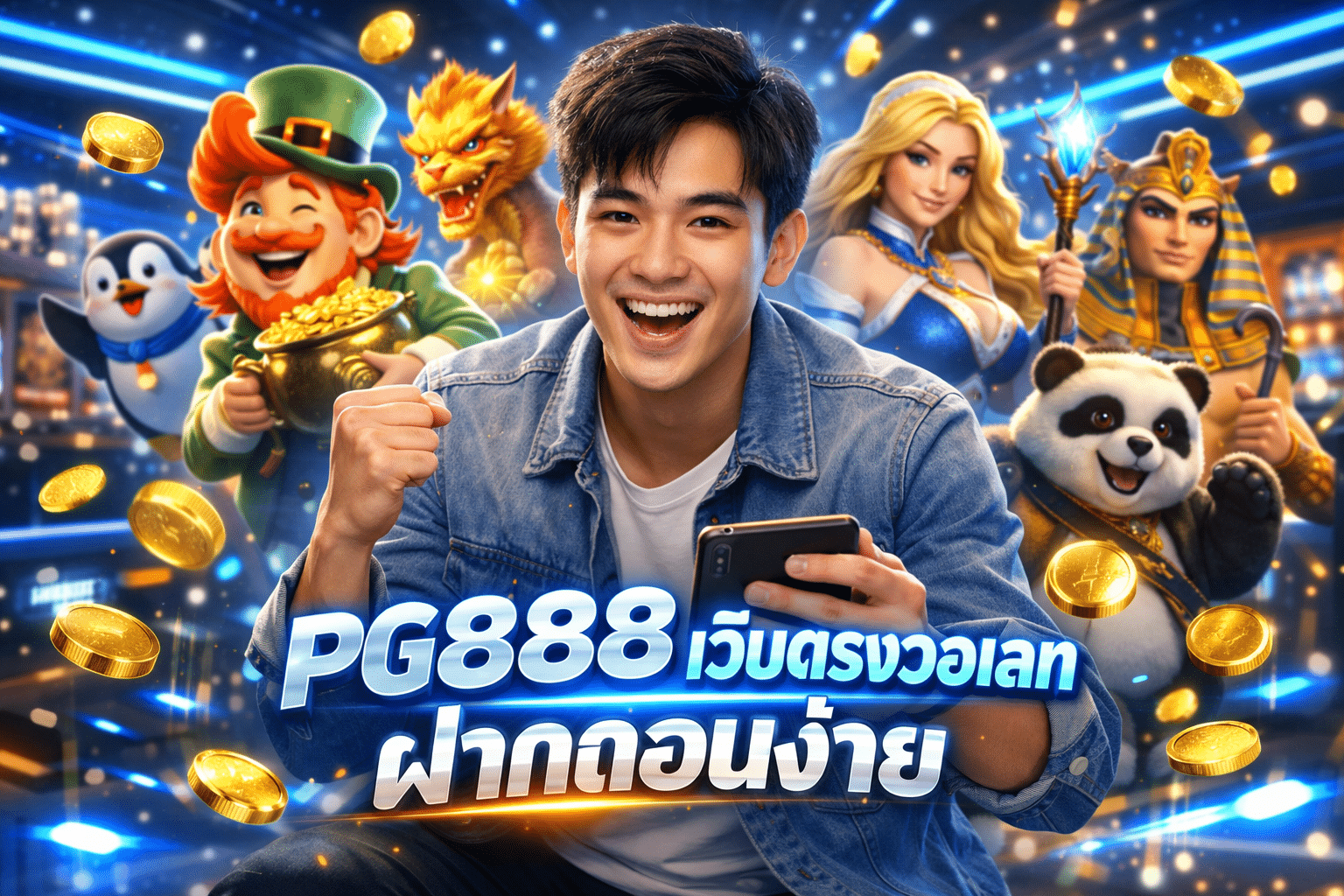 PG8888 เว็บตรงวอเลท ฝากถอนง่าย