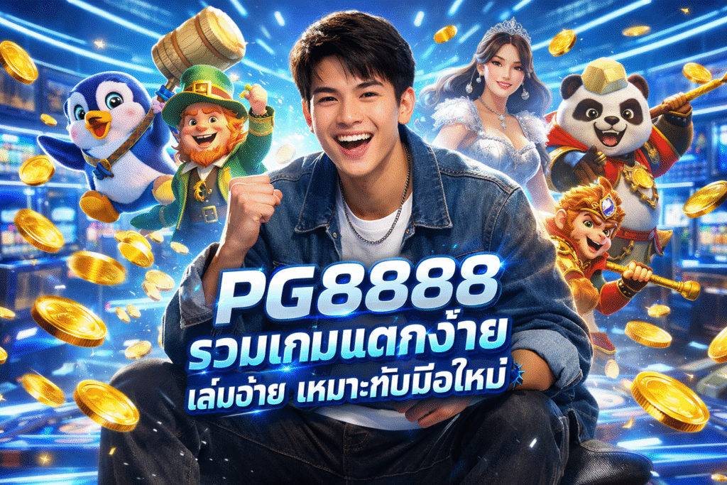 PG8888 รวมเกมแตกง่าย เล่นง่าย เหมาะกับมือใหม่