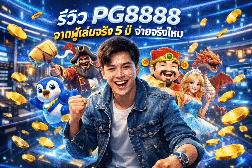 รีวิว PG8888 จากผู้เล่นจริง 5 ปี จ่ายจริงไหม